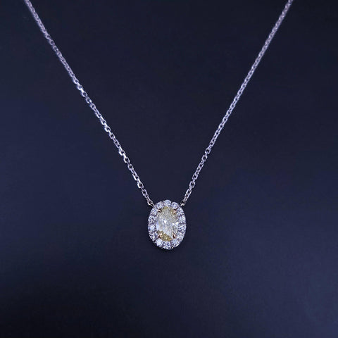 Tiffany & Co. Fancy Intense Yellow Diamond Necklace