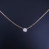 Tiffany & Co. Elsa Peretti Diamond by the Yard Pendant Necklace 18K  Yellow Gold