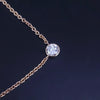 Tiffany & Co. Elsa Peretti Diamond by the Yard Pendant Necklace 18K  Yellow Gold
