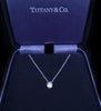 Tiffany Diamond Pendant Solitaire with Diamond in Platinum 950