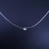 Tiffany & Co Elsa Peretti Diamonds by the Yard Pendant in Platinum