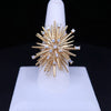 David Yurman Supernova Ring with Diamonds in 18K Yellow Gold