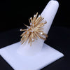 David Yurman Supernova Ring with Diamonds in 18K Yellow Gold