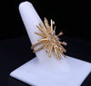 David Yurman Supernova Ring with Diamonds in 18K Yellow Gold
