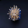 David Yurman Supernova Ring with Diamonds in 18K Yellow Gold
