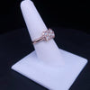 Cartier Ring Tortue Turtle Motif Rare Item 9P Diamond 750 Rose Gold