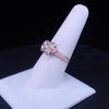 Cartier Ring Tortue Turtle Motif Rare Item 9P Diamond 750 Rose Gold