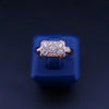 Cartier Ring Tortue Turtle Motif Rare Item 9P Diamond 750 Rose Gold