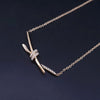 Tiffany Knot Pendant in Yellow Gold with Diamonds