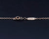 Tiffany Knot Pendant in Yellow Gold with Diamonds