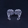 CHANEL BOUTON DE CAMELIA EARRINGS 18K White Gold, with Diamonds