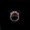 Vintage 14k Yellow Gold Ring with Sapphires & Pearls