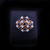 Vintage 14k Yellow Gold Ring with Sapphires & Pearls