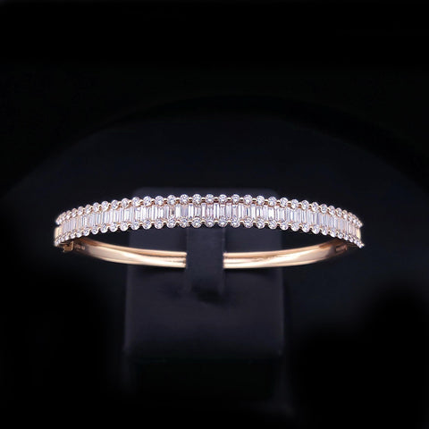 Bucherer Fine Jewellery Baguette Love in 18K Rose Gold