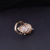 Custom-Made Vintade Mother-of-Pearl Ring in 14K Yellow Gold