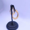 Roberto Coin 18K Yellow Gold Hoop Earrings with Single