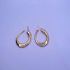 Roberto Coin 18K Yellow Gold Hoop Earrings with Single