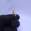 Roberto Coin 18K Yellow Gold Hoop Earrings with Single