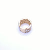 Roberto Coin 18K Gold Diamond & Mother-of-Pearl Wide Statement Ring