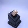 Roberto Coin 18K Gold Diamond & Mother-of-Pearl Wide Statement Ring