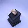 Roberto Coin 18K Gold Diamond & Mother-of-Pearl Wide Statement Ring