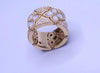 Roberto Coin 18K Gold Diamond & Mother-of-Pearl Wide Statement Ring