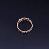 Tiffany & Co. 18K  Yellow Gold Buckle Ring with  Diamonds
