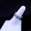 Tiffany & Co. Sapphire Diamond Platinum "Bubbles" Ring