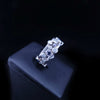 Tiffany & Co. Sapphire Diamond Platinum "Bubbles" Ring