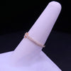 Tiffany & Co T Diamond Wire Band Ring in 18K Yellow Gold Size: 7.25