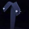 Tiffany & Co. Platinum Diamond Solitaire Stud Earrings