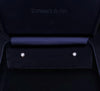 Tiffany & Co. 18K Yellow Gold Diamond Stud Earrings with Screw Backs