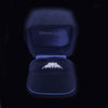 Tiffany & Co. Seven Stone Diamond Platinum Ring Size: 5.5