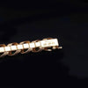 Gubelin 1960 Swiss 18K YG Bracelet With 4.64ctw Colombian Emeralds & Diamonds