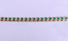 Gubelin 1960 Swiss 18K YG Bracelet With 4.64ctw Colombian Emeralds & Diamonds
