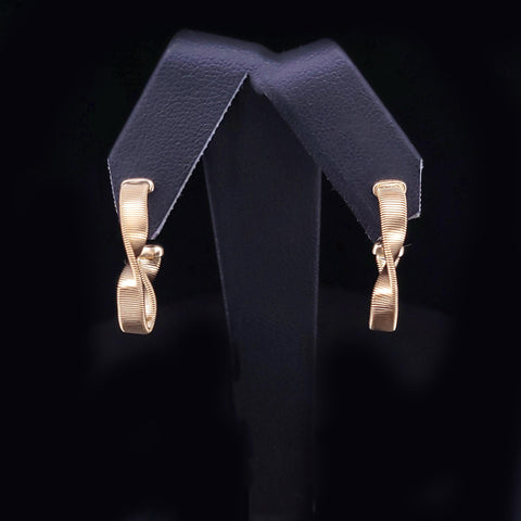 Marco Bicego Marrakech  18K Yellow Gold Coil Hoops