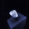 Custom-Made Diamond Wedding Band Ring in 14K White Gold