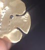 Custom Made Antique Fish Pendant in 14K Yellow Gold witih Diamonds