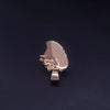 Custom Made Antique Pendant in 14K Yellow Gold with Diamonds