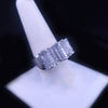 Men's Custom Made 14k White Gold Ring with 2.75ct Diamond