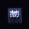 Custom Made Sparkle Ring in 14k White Gold with 1.5ct Diamonds