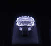 Custom Made Sparkle Ring in 14k White Gold with 1.5ct Diamonds
