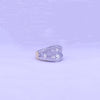 Custom Made Two Tone Platinum and 18k Gold Ring with Diamonds