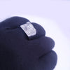 Custom Made Ring in 14k White Gold Square Ring with Diamonds