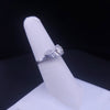 Custom Round Brilliant Engagement Ring in Platinum, Center 0.95ct