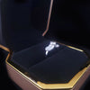 Custom Round Brilliant Engagement Ring in Platinum, Center 0.95ct