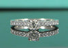 Tiffany & Co Novo 0.47 Cushion Diamond Platinum Engagement Ring