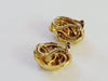 Henry Dunay Diamond and Gold Knot Earrings