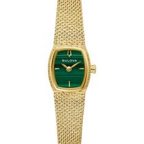 Bulova Goddess of Time Malachite 97L184