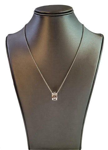 BVLGARI Parentesi Necklace 18K White Gold 750